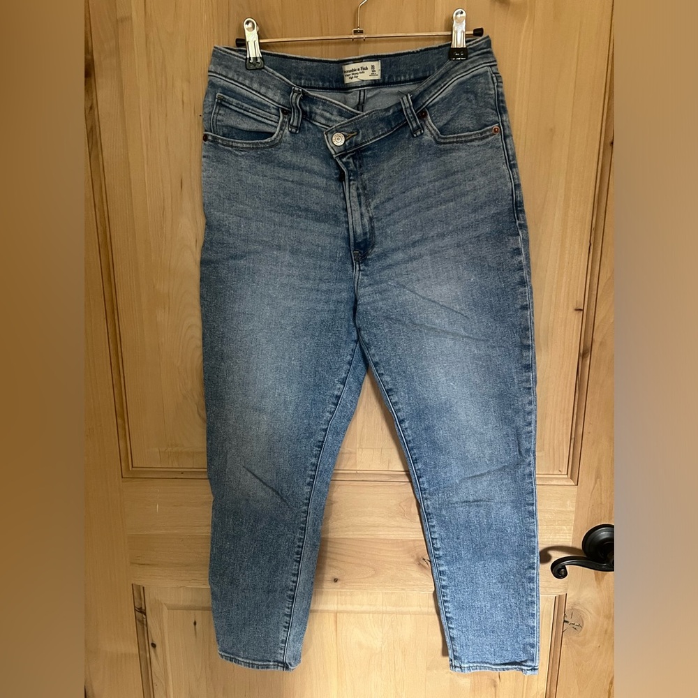 Abercrombie & Fitch Skinny Ankle High Rise Jeans